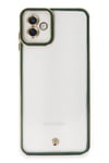 Mey İthalat®  Samsung Galaxy A04 Kılıf Liva Lens Silikon - Yeşil