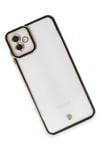 Mey İthalat®  Samsung Galaxy A04 Kılıf Liva Lens Silikon - Siyah