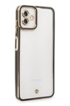 Mey İthalat®  Samsung Galaxy A04 Kılıf Liva Lens Silikon - Siyah