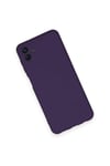 Mey İthalat®  Samsung Galaxy A04 Kılıf Nano içi Kadife Silikon - Mor