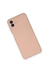 Mey İthalat®  Samsung Galaxy A04 Kılıf Nano içi Kadife Silikon - Pudra
