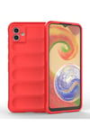 Mey İthalat®  Samsung Galaxy A04 Kılıf Optimum Silikon - Kırmızı