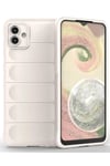 Mey İthalat®  Samsung Galaxy A04 Kılıf Optimum Silikon - Krem
