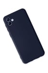 Mey İthalat®  Samsung Galaxy A04E Kılıf First Silikon - Lacivert