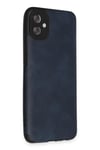 Mey İthalat®  Samsung Galaxy A04E Kılıf Loop Deri Silikon - Lacivert
