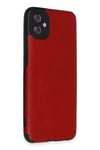Mey İthalat®  Samsung Galaxy A04E Kılıf Loop Deri Silikon - Kırmızı