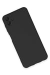 Mey İthalat®  Samsung Galaxy A04E Kılıf Nano içi Kadife Silikon - Siyah