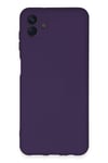 Mey İthalat®  Samsung Galaxy A04E Kılıf Nano içi Kadife Silikon - Mor