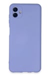 Mey İthalat®  Samsung Galaxy A04E Kılıf Nano içi Kadife Silikon - Lila