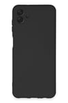 Mey İthalat®  Samsung Galaxy A04E Kılıf Nano içi Kadife Silikon - Siyah