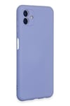 Mey İthalat®  Samsung Galaxy A04E Kılıf Nano içi Kadife Silikon - Lila