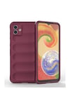 Mey İthalat®  Samsung Galaxy A04E Kılıf Optimum Silikon - Bordo