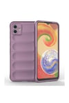 Mey İthalat®  Samsung Galaxy A04E Kılıf Optimum Silikon - Mor