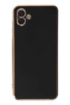 Mey İthalat®  Samsung Galaxy A04E Kılıf Volet Silikon - Siyah