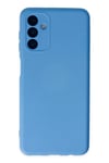 Mey İthalat®  Samsung Galaxy A04S Kılıf Nano içi Kadife Silikon - Mavi