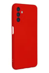 Mey İthalat®  Samsung Galaxy A04S Kılıf Nano içi Kadife Silikon - Kırmızı