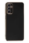 Mey İthalat®  Samsung Galaxy A04S Kılıf Volet Silikon - Siyah