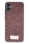 Mey İthalat®  Samsung Galaxy A05 Bright Simli Kapak - Derin Mor