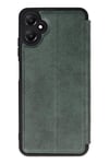Mey İthalat®  Samsung Galaxy A05 Kılıf Flip Cover - Koyu Yeşil