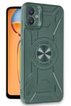 Mey İthalat®  Samsung Galaxy A05 Kılıf Lincoln Silikon - Koyu Yeşil
