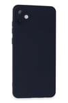 Mey İthalat®  Samsung Galaxy A05 Kılıf Nano içi Kadife Silikon - Lacivert