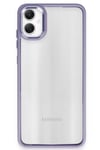 Mey İthalat®  Samsung Galaxy A05 Kılıf Power Silikon - Lila
