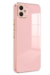 Mey İthalat®  Samsung Galaxy A05 Kılıf Volet Silikon - Pembe