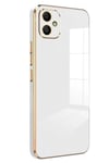 Mey İthalat®  Samsung Galaxy A05 Kılıf Volet Silikon - Beyaz