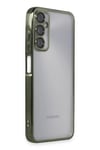 Mey İthalat®  Samsung Galaxy A05S Kılıf  Lensli Silikon - Yeşil