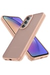 Mey İthalat®  Samsung Galaxy A05S Kılıf Elegant Kapak - Pudra