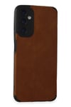 Mey İthalat®  Samsung Galaxy A05S Kılıf Loop Deri Silikon - Kahverengi