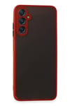 Mey İthalat®  Samsung Galaxy A05S Kılıf Montreal Silikon Kapak - Kırmızı