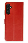 Mey İthalat®  Samsung Galaxy A05S Kılıf Trend S Plus Kapaklı Kılıf - Kırmızı