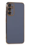Mey İthalat®  Samsung Galaxy A05S Kılıf Volet Silikon - Mavi