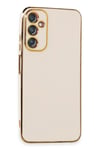 Mey İthalat®  Samsung Galaxy A05S Kılıf Volet Silikon - Beyaz