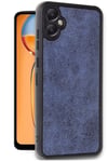 Mey İthalat®  Samsung Galaxy A06 Kılıf Aras Deri Kapak - Lacivert