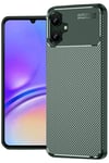 Mey İthalat®  Samsung Galaxy A06 Kılıf Auto Focus Karbon Kapak - Koyu Yeşil