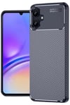 Mey İthalat®  Samsung Galaxy A06 Kılıf Auto Focus Karbon Kapak - Lacivert