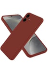 Mey İthalat®  Samsung Galaxy A06 Kılıf First Silikon - Bordo