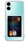 Mey İthalat®  Samsung Galaxy A06 Kılıf Kart Şeffaf Silikon - Şeffaf
