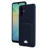 Mey İthalat®  Samsung Galaxy A06 Kılıf Kelvin Kartvizitli Silikon - Lacivert