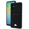 Mey İthalat®  Samsung Galaxy A06 Kılıf Kelvin Kartvizitli Silikon - Siyah