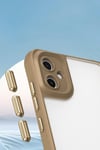 Mey İthalat®  Samsung Galaxy A06 Kılıf Penta Silikon Kılıf - Siyah