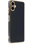 Mey İthalat®  Samsung Galaxy A06 Kılıf Volet Silikon - Siyah