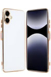 Mey İthalat®  Samsung Galaxy A06 Kılıf Volet Silikon - Beyaz