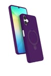 Mey İthalat®  Samsung Galaxy A06 Regal Magsafe Standlı Kapak - Derin Mor