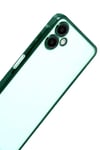 Mey İthalat®  Samsung Galaxy A07 4G  Lensli Silikon - Yeşil