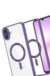 Mey İthalat®  Samsung Galaxy A07 4G Kross Magneticsafe Kapak - Mor