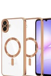 Mey İthalat®  Samsung Galaxy A07 4G Kross Magneticsafe Kapak - Çöl Titanyum