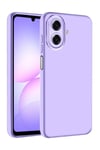 Mey İthalat®  Samsung Galaxy A07 4G Nano içi Kadife Silikon - Lila